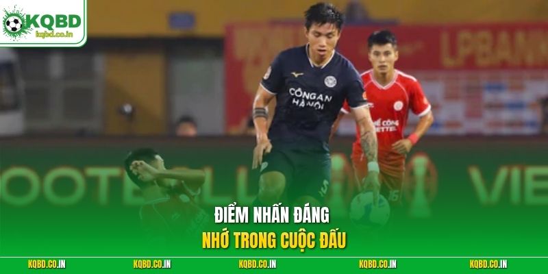 Điểm nhấn đáng nhớ trong cuộc đấu