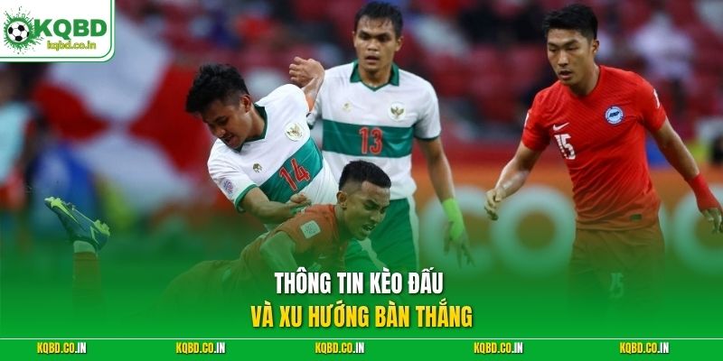 Thông tin kèo đấu và xu hướng bàn thắng